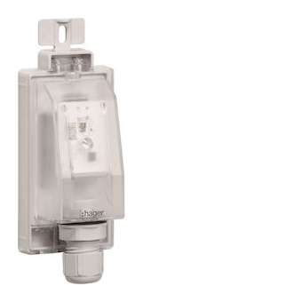 Cellule crépusculaire filaire extérieure IP55 montage saillie pour EGNxxx|Hager-HAGEEN003