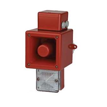 Diffuseur vocal flash 110dB 5J 115Vca Rouge IP66|AE&T-APQAPELOL51153