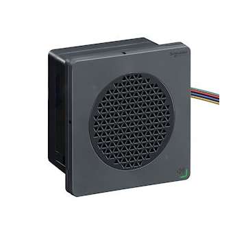 Harmony XVSV - sirène vocale - DIN96 - noire - NPN - 100 à 230Vcc|Schneider Electric-SCHXVSV9MBN