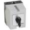 Commutateur à cames inverseur - arrêt 45DEG PR26 -3P -6 contacts -boîtier 96x120