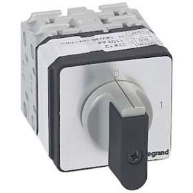 Commutateur à cames inter marche/arrêt PR21 3P 3 contacts fixation vis sur porte|Legrand-LEG027412