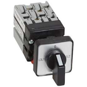 Mini commutateur de mesure de voltmètre sans neutre - fixation D22 sur porte|Legrand-LEG023527