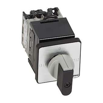 Commutateur de mesure - voltmètre sans neutre - PR 12 - 4 contacts - fix D22|Legrand-LEG027561