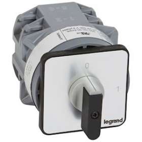 Commutateur à cames inter marche/arrêt PR40 4P 4 contacts fixation vis sur porte|Legrand-LEG027423