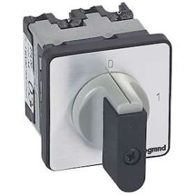 Commutateur à cames inter marche/arrêt PR12 -1P 1 contact fixation vis sur porte|Legrand-LEG027400