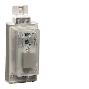 sonde de luminosité sans fil pour horloge crépusculaire EGN100/EGN200/EGN400|Hager-HAGEEN003W
