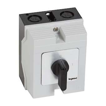 Commutateur à cames inter marche/arrêt PR17 - 4P - 4 contacts - boîtier 96x120mm|Legrand-LEG027718