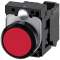 BOUTON-POUSSOIR, ROUGE|Siemens Industries et Infrastructures-SIE3SU1100-0AB20-3CA0