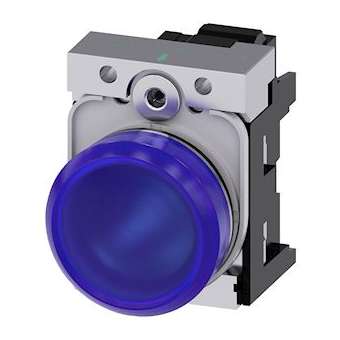 VOYANT LUMINEUX, BLEU|Siemens Industries et Infrastructures-SIE3SU1152-6AA50-3AA0