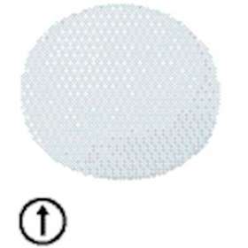 Verrine, voyant lumineux blanc, plate, symbole flèche|Eaton industries-EONM22-XL-W-X7