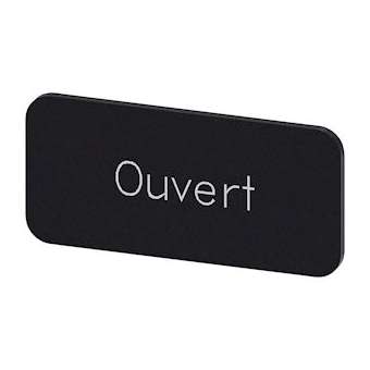 PLAQUETTE REPERAGE A COLLER|Siemens Industries et Infrastructures-SIE3SU1900-0AC16-0GJ0