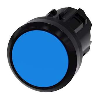 BOUTON-POUSSOIR, BLEU|Siemens Industries et Infrastructures-SIE3SU1000-0AB50-0AA0