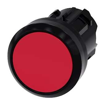 BOUTON-POUSSOIR, ROUGE|Siemens Industries et Infrastructures-SIE3SU1000-0AB20-0AA0