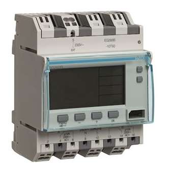 Programmateur annuel 2 voies, digital, 4 modules|Hager-HAGEG293B