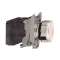 Harmony XB4 - poussoir lumineux - 1F+1O - blanc - D22 - alim directe 250V|Schneider Electric-SCHXB4BW3165