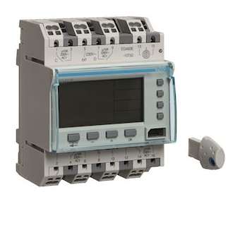 Programmateur annuel 4 voies, digital, 4 modules|Hager-HAGEG493E