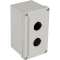 Harmony 9001SK - poste de commande vide - plastique - 2 découpes - D30|Schneider Electric-SCH9001SKY2