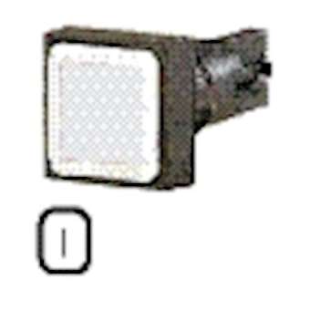 Bouton-poussoir, noir I, à rappel|Eaton industries-EONQ25D-20