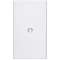Porte Drivia blanche IP40 IK07 pour coffret réference 401224 - RAL9003