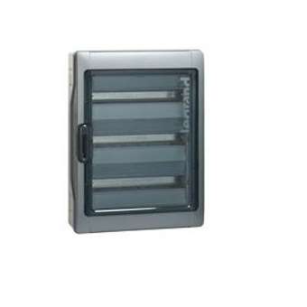 Coffret étanche Plexo³ 3x12 modules avec embouts perforation directe prémontés|Legrand-LEG001923
