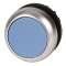 Bouton-poussoir, plat, bleu, à rappel|Eaton industries-EONM22-D-B