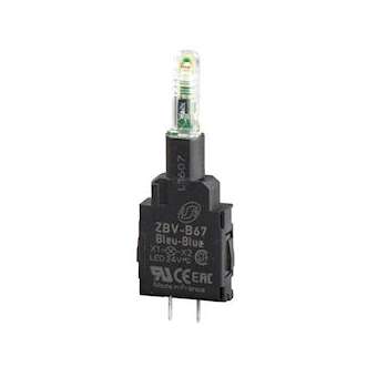 Harmony bloc lumineux - D22 - LED bleue intégrée - 24V|Schneider Electric-SCHZBVB67