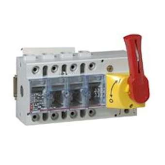 Interrupteur-sectionneur Vistop 100A - 4P commande frontale et poignée rouge|Legrand-LEG022322