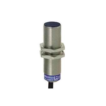 OsiSense XS5 - détecteur inductif - M12 - L53mm - laiton - Sn 2mm - câble 2m|Schneider Electric-SCHXS512BLPAL2
