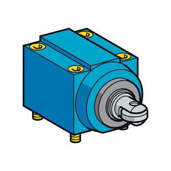 ZC2JE - tête inter posi - poussoir galet lat rap ressort métal -40/+70DEGC|Schneider Electric-SCHZC2JE646