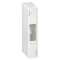 Coffret cache-bornes 1 module - blanc RAL9003