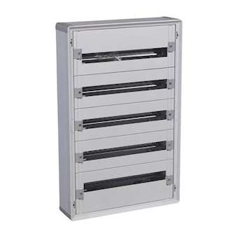 Coffret distribution isolant XL³160 tout modulaire 5 rangées - 120 modules|Legrand-LEG401805