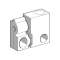 OsiSense XU - bride de fixation - axiale - pour fibre optique|Schneider Electric-SCHXUFZ13