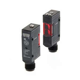 Capteur photoélectrique barrage 7m, cc, 3fils, pnp, vertical, M12|Omron electronics-OMRE3S-AT86