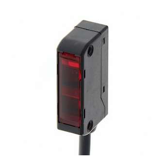 Cell photo, reflexion directe, npn, 10-60mm, 2m|Omron electronics-OMRE3S-LS3NW2M