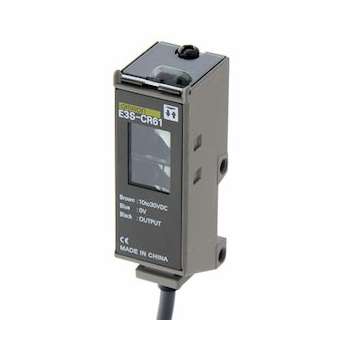 A réflecteur, 3 m, vertical, 10-30 vc.c., npn/pnp, lo/do, câble 5 m|Omron electronics-OMRE3S-CR615M