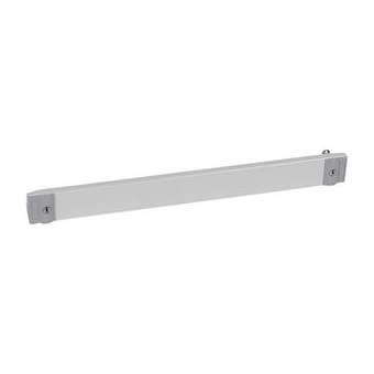 Plastron plein métal 1/4 tour pour coffrets et armoires XL³400 - hauteur 50mm|Legrand-LEG020340