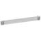 Plastron plein métal 1/4 tour pour coffrets et armoires XL³400 - hauteur 50mm