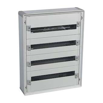 Coffret distribution isolant XL³160 tout modulaire 4 rangées - 96 modules|Legrand-LEG401804