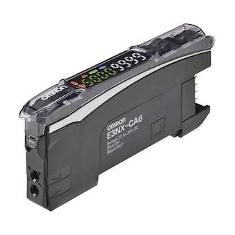 Amplificateur fibre optique à led blanche pour la détection de repères colorés,|Omron electronics-OMRE3NX-CA8