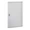 Porte galbée métal pour coffret et armoire XL³400 et XL³160 hauteur 900mm
