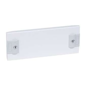 Plastron plein métal 1/4 tour pour gaines à câbles XL³400 - hauteur 100mm|Legrand-LEG020142