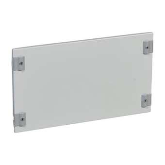 Plastron plein métal 1/4 tour pour coffrets et armoires XL³400 - hauteur 300mm|Legrand-LEG020344