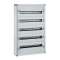 Coffret distribution métal XL³160 5 rangées 900x575x147mm - 120 modules