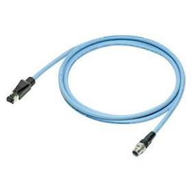 Câble de connection ethernet pour com avec touch finder ou pc, 2m|Omron electronics-OMRFQ-WN002-E