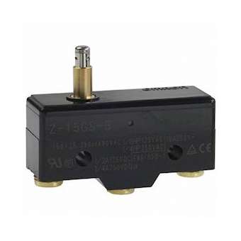 Microrupteur à vis, poussoir fin, action rapide, 1rt 15a|Omron electronics-OMRZ-15GS-B