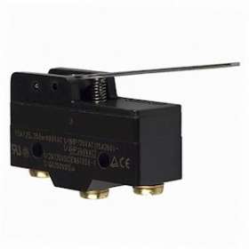 Interrupteur standard, levier (force d'actionnement faible), spdt, 15a, bornes|Omron electronics-OMRZ-15GW-B7-K