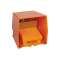 Preventa XPER - inter. à pied - simple - avec capot - métal.- orange - 2O+2F|Schneider Electric-SCHXPER711