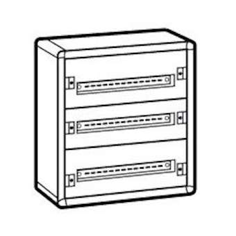 Coffret distribution métal XL³160 3 rangées 600x575x147mm - 72 modules|Legrand-LEG020003