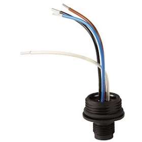 Connecteur mâle M12, codé ' A ', +module de pontage, M20, IP66, 250 V, 4A|Eaton industries-EONM12A