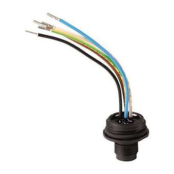 Prise de raccordement, 5p, M12, codée ' A '|Eaton industries-EONM12A5